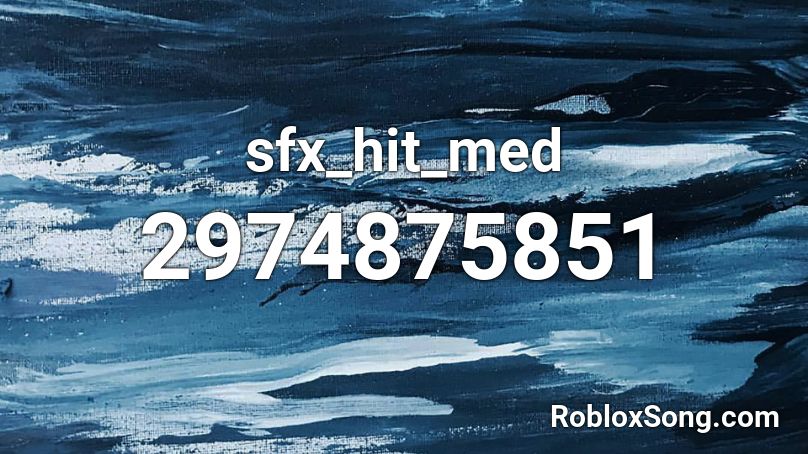 sfx_hit_med Roblox ID