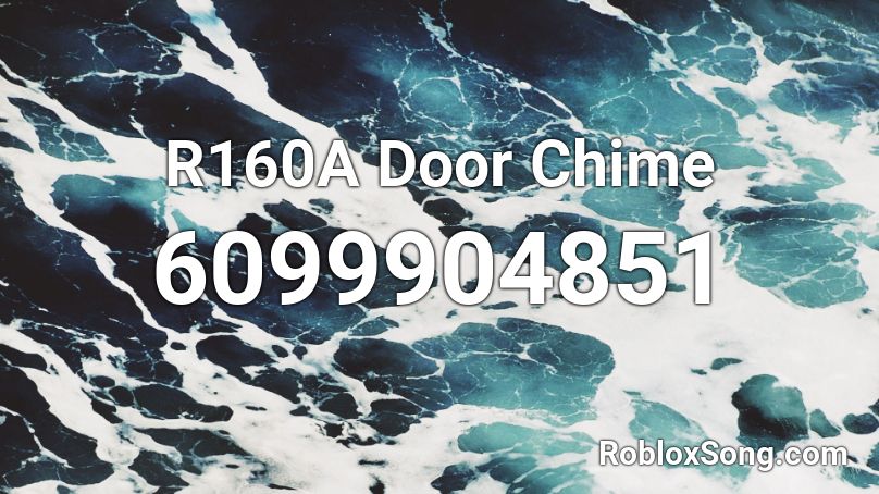 R160A Door Chime Roblox ID