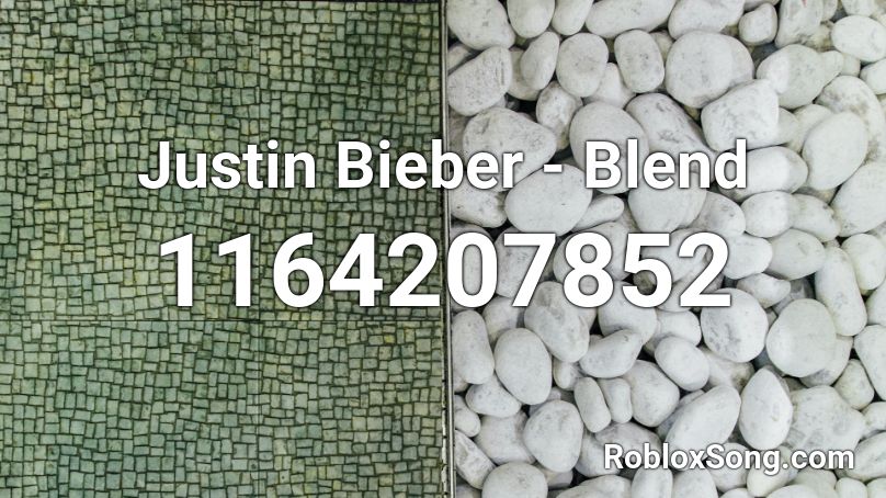 Justin Bieber - Blend Roblox ID