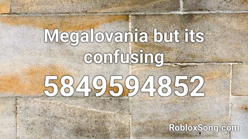 Megalovania but its confusing Roblox ID