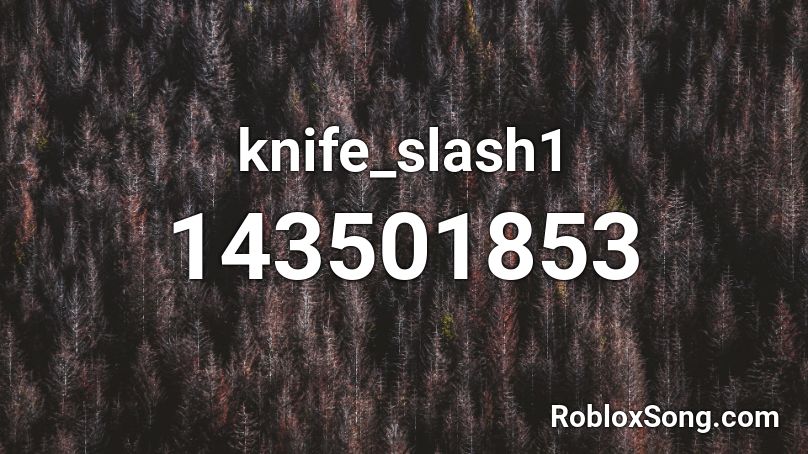 knife_slash1 Roblox ID