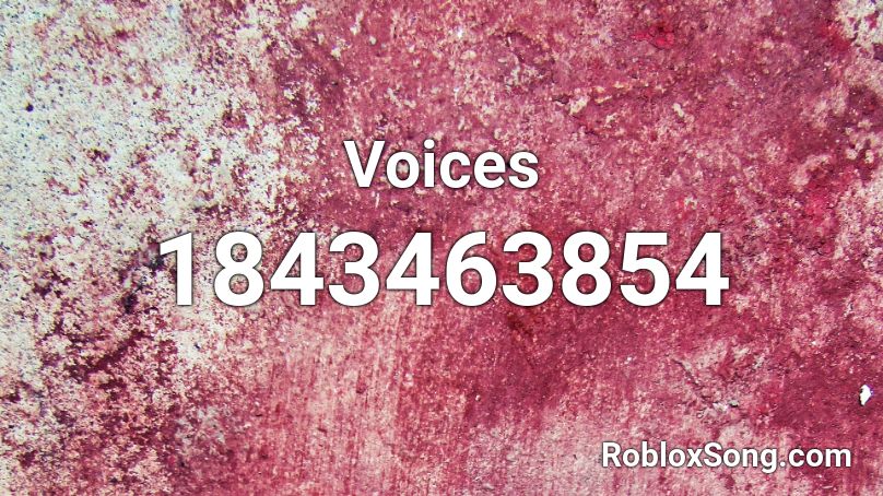Voices Roblox ID