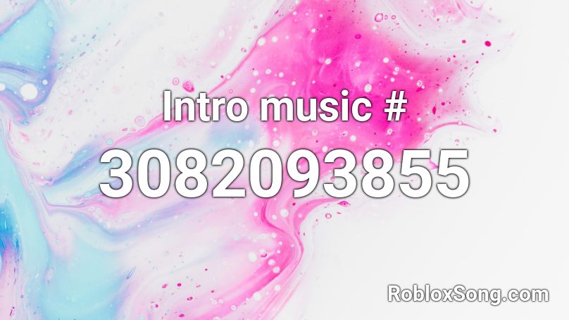 Intro music # Roblox ID