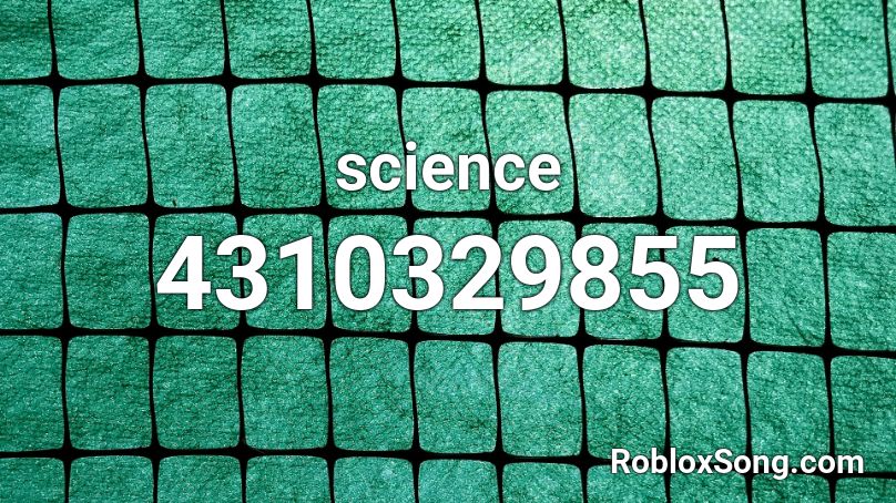 science Roblox ID