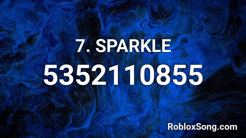 7. Sparkle Roblox ID