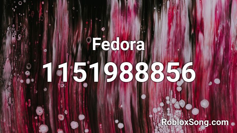 Fedora Roblox ID