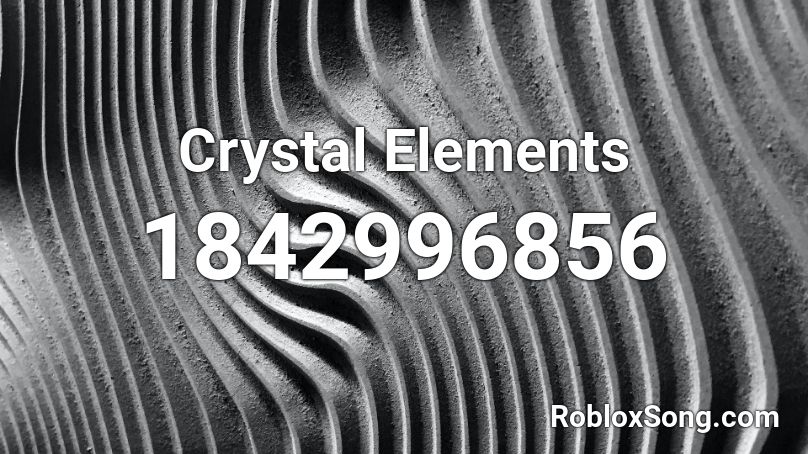 Crystal Elements Roblox ID