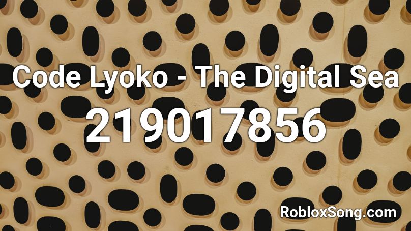 Code Lyoko - The Digital Sea Roblox ID
