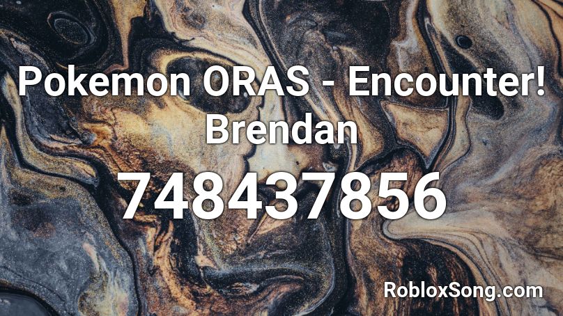 Pokemon ORAS - Encounter! Brendan Roblox ID
