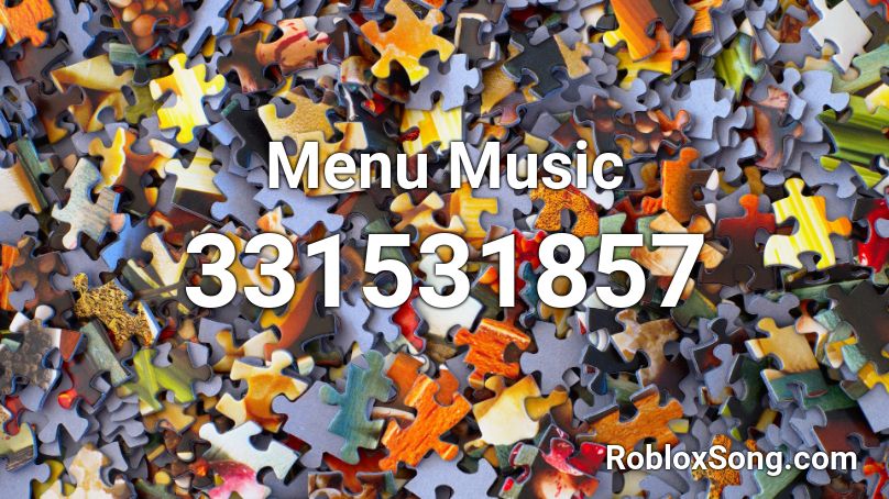 Menu Music Roblox ID