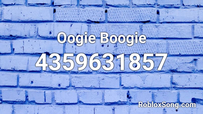 Oogie Boogie Roblox ID