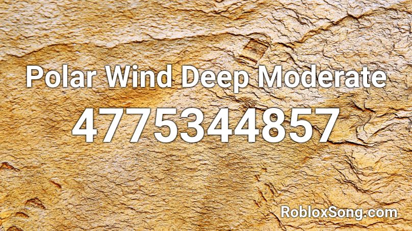 Polar Wind Deep Moderate Roblox ID