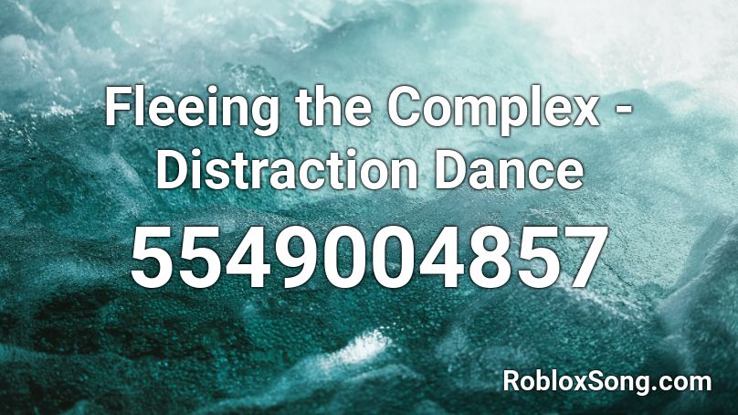 distraction dance roblox id code