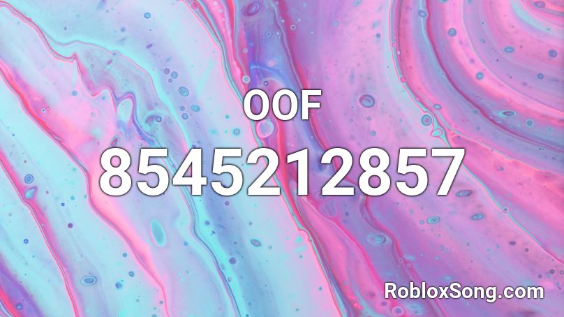 OOF Roblox ID