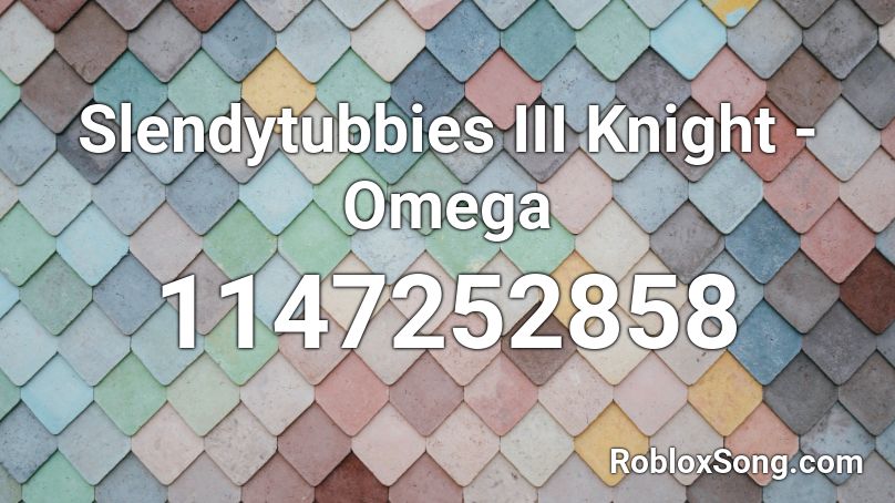 Slendytubbies III Knight - Omega Roblox ID
