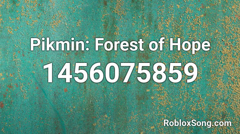 Pikmin: Forest of Hope Roblox ID