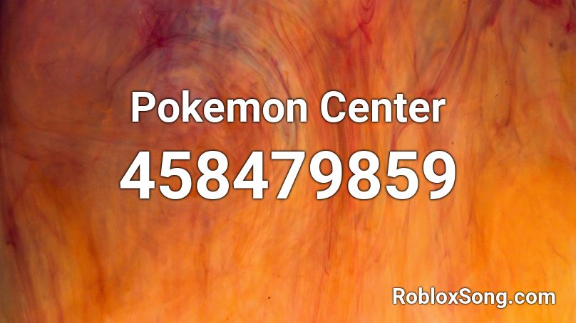 Pokemon Center Roblox ID