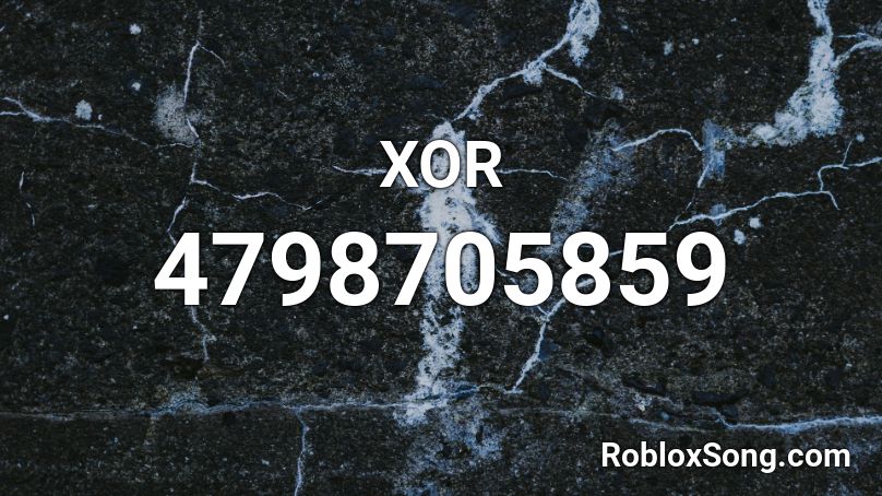 XOR Roblox ID