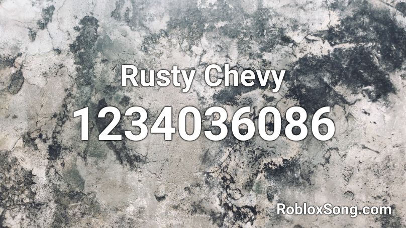 Rusty Chevy Roblox ID