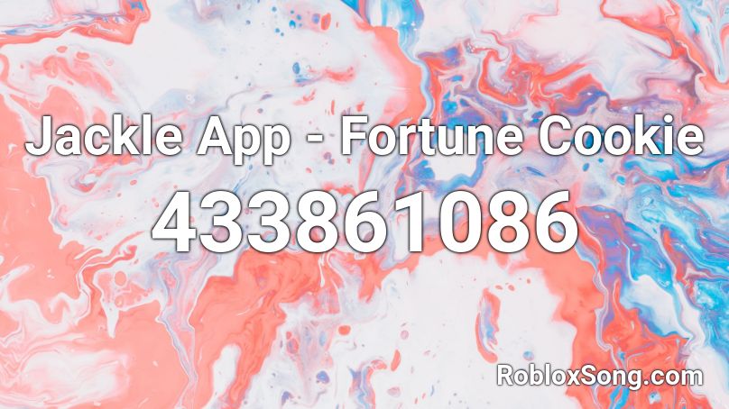 Jackle App - Fortune Cookie Roblox ID