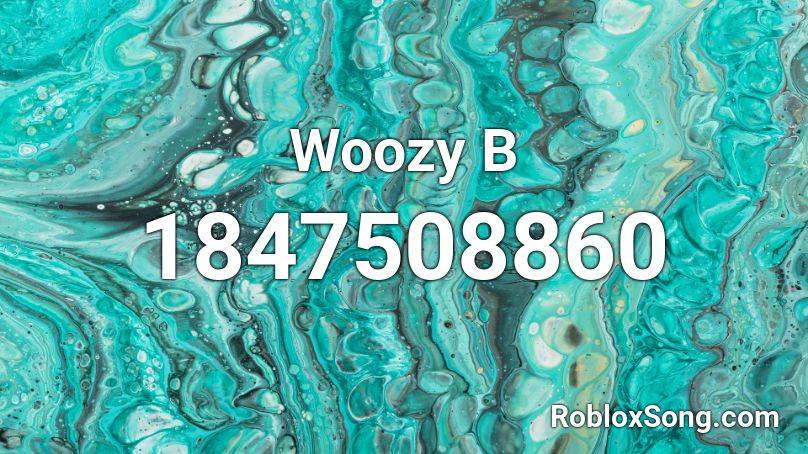 Woozy B Roblox ID