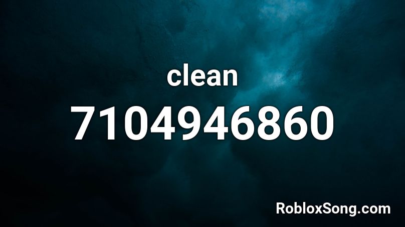 clean Roblox ID