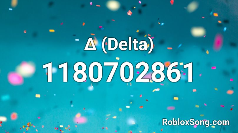 Δ (Delta) Roblox ID