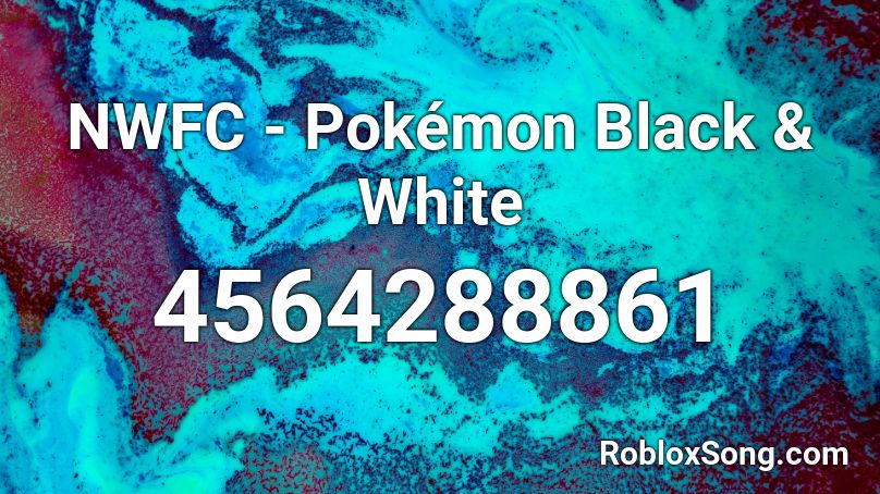 NWFC - Pokémon Black & White Roblox ID