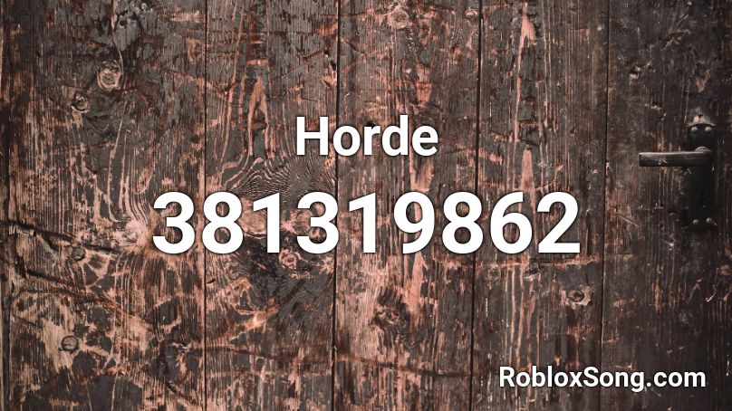 Horde Roblox ID