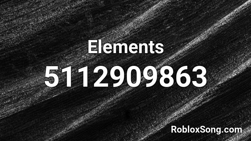 Elements Roblox ID