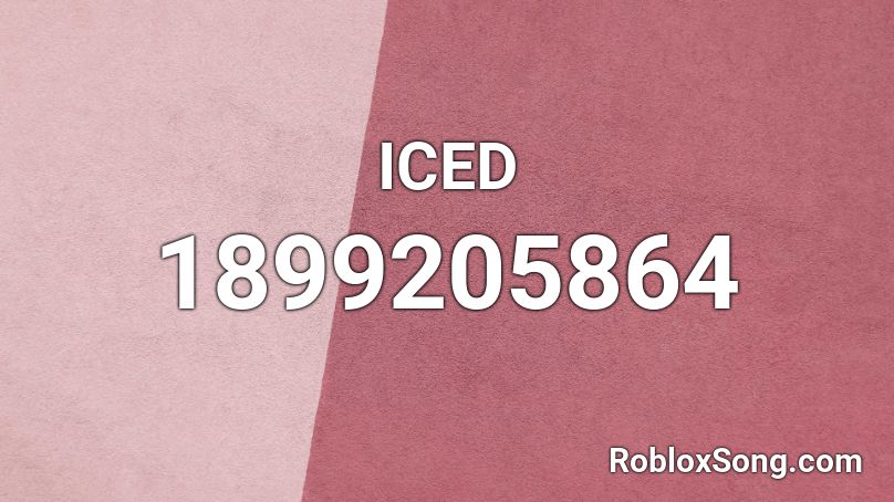 ICED Roblox ID