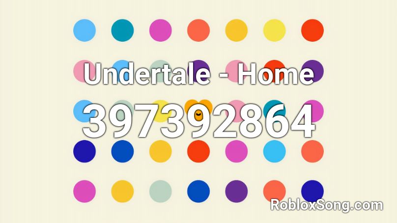 Undertale - Home Roblox ID