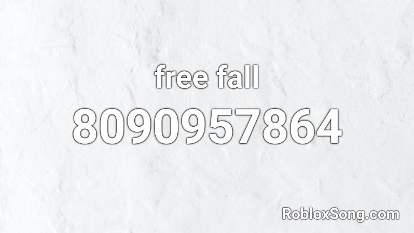 free fall Roblox ID