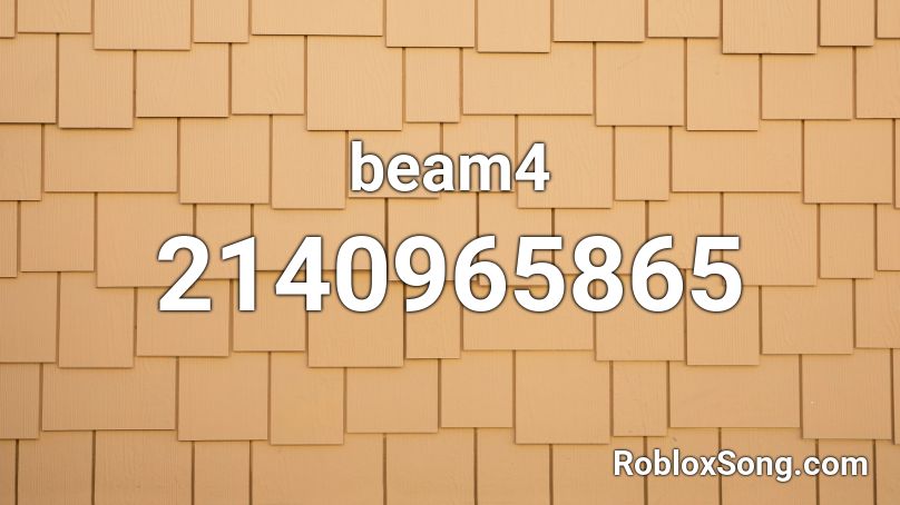 beam4 Roblox ID
