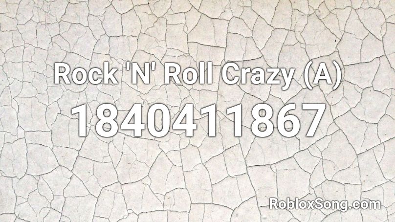 Rock N' Roll Roblox ID - Roblox music codes