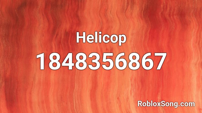 Helicop Roblox ID