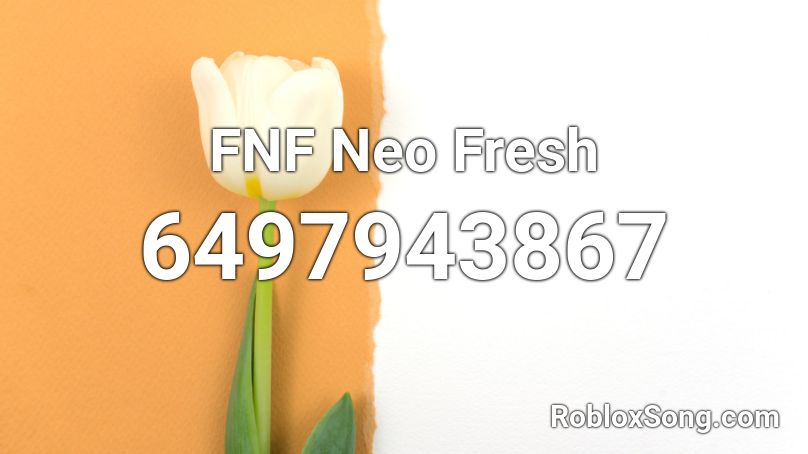 Fresh Fnf Roblox Id