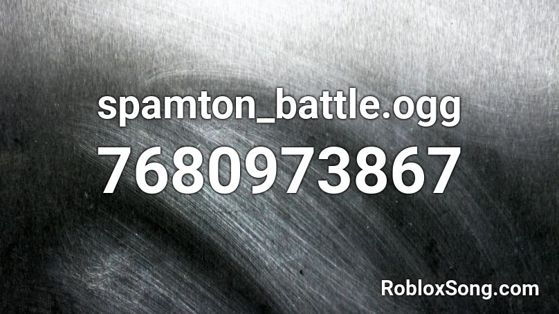 spamton_battle.ogg Roblox ID