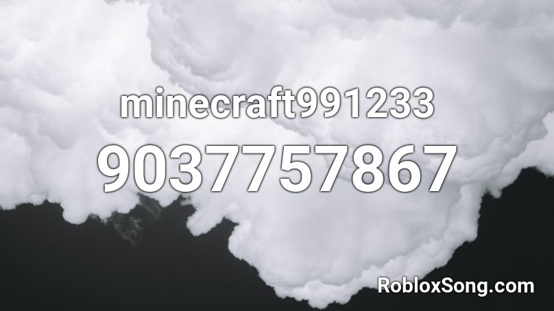 minecraft991233 Roblox ID