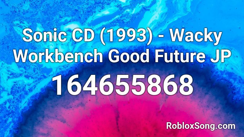 Sonic CD (1993) - Wacky Workbench Good Future JP Roblox ID