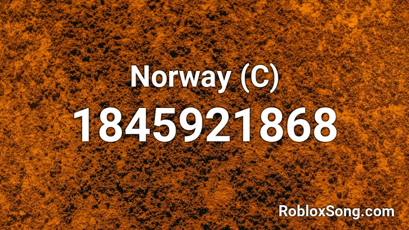 Norway (C) Roblox ID