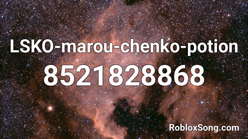 LSKO-marou-chenko-potion Roblox ID
