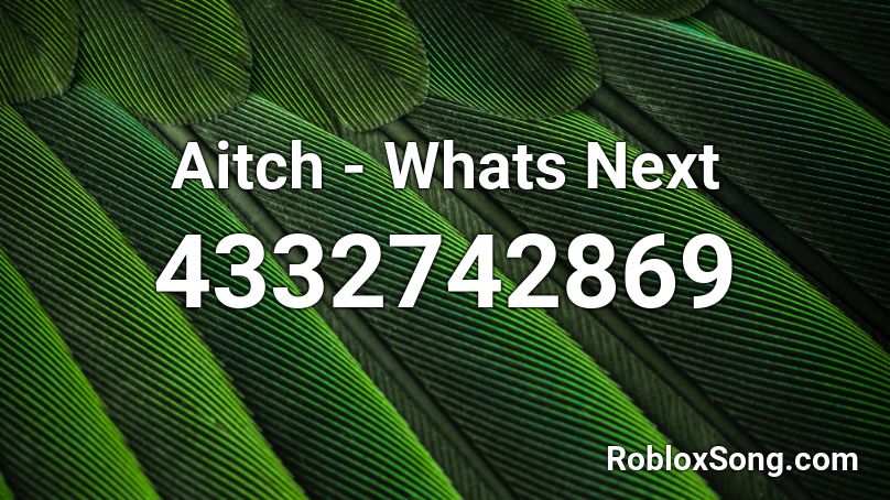 Aitch - Whats Next Roblox ID