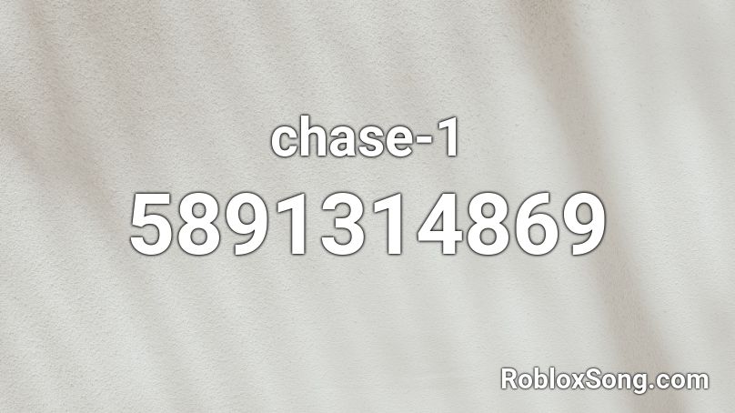 chase-1 Roblox ID