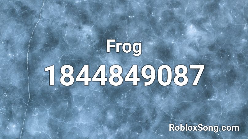 Frog Roblox ID