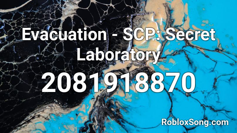 Evacuation - SCP: Secret Laboratory Roblox ID
