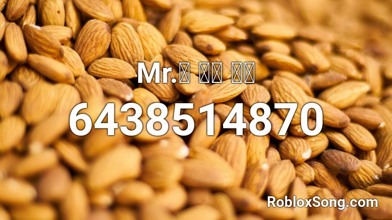 Mr.홍 선거 노래 Roblox ID