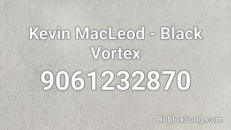 Black vortex kevin macleod