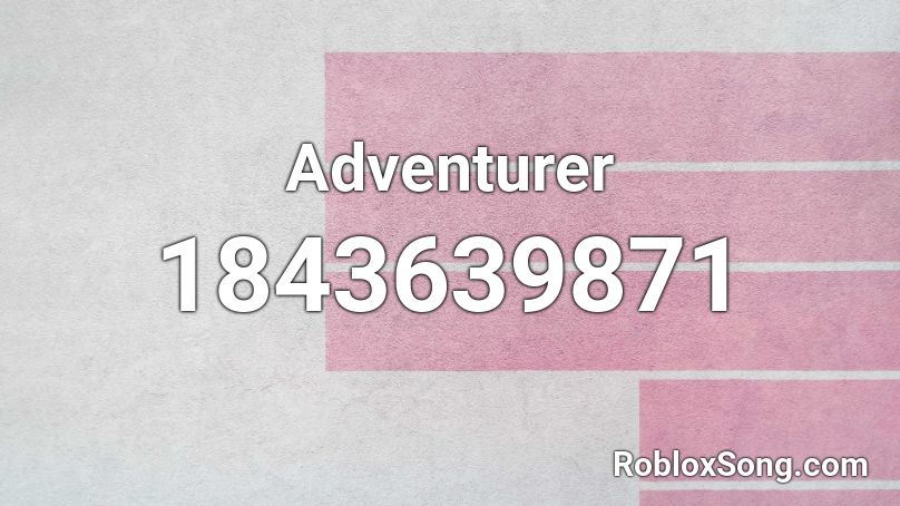 Adventurer Roblox ID