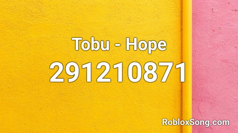 Hope Roblox Id Code